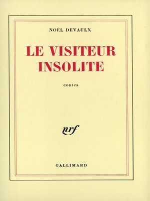 cover image of Le visiteur insolite
